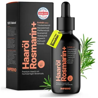 IMPERIO Haaröl Rosmarin+ revitalisierendes für mehr Haarwachstum 60 ml Öl