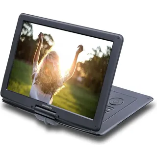 Universum tragbarer 15.6\" DVD-Player Auto DVB-T2 und 12 Volt Adapter DVD 400-20