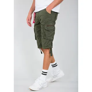 Alpha Industries Jet Cargo Shorts Dark Olive 33