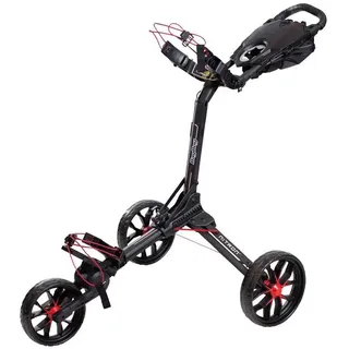 Bag Boy Trolley NITRON 3 Rad Schiebetrolley (Black/Red)