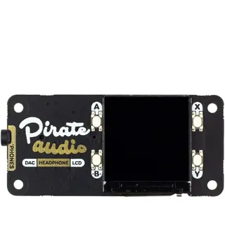 Pimoroni Pirate Audio Headphone Amp, I2S-DAC, 24-bit/192kHz, PAM8908, 3,5mm Stereo, +12dB