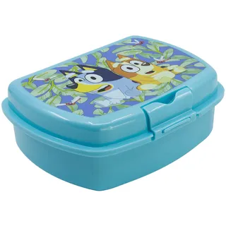 Stor Bluey Brotdose Kinder 1686ml - Sandwich Box mit Sicherheitsverschluss BPA Frei - Robuste Lunchbox für Schule Kindergarten Ausflüge