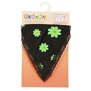 Diablo würzig – Tanga Schwarz Gänseblümchen Mädchen