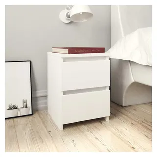 vidaXL Nachtschrank 30 x 30 x 40 cm Weiß
