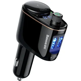 Baseus S-06 Bluetooth/usb-auto-fm-sender (overseas Edition) – Schwarz