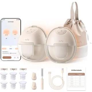 eufy Tragbare elektrische Milchpumpe S1, App-Gesteuerter Smart-Rhythmus