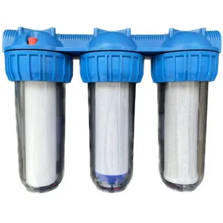 Ibo Wasserfilter Vorfilter 3-Stufen Wasserfilterpatronen