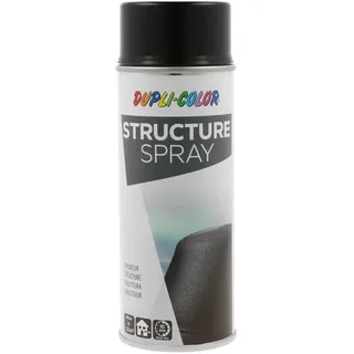 european aerosols DUPLI-COLOR STRUCTURE SPRAY schwarz matt, 400 ml
