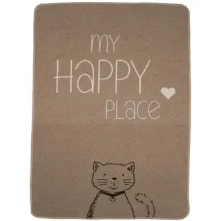 David Fussenegger Haustierdecke Katze 'my happy place'