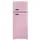 15636 P Retro-Kühl-Gefrierkombination (206 l, 1440 mm hoch, Rosa)