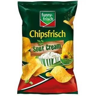 Funny-Frisch Chipsfrisch, Sour Cream Chips 150,0 g, 1 St.