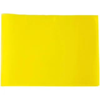 Herma Heftumschlag PLUS quer transparent gelb Kunststoff DIN A5 quer