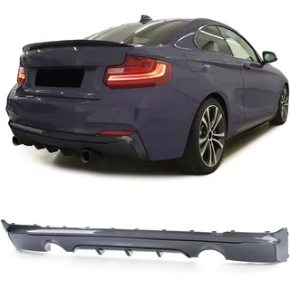 Tenzo-R Heckdiffusor Performance Carbon Look passt für BMW 2er F22 F23 M235i 240i