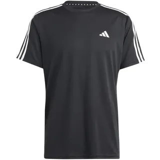 adidas Train Essentials 3-Streifen Training T-Shirt Black / White 3XL
