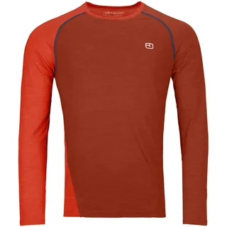 Ortovox 120 Cool Tec Fast Upward Herren Longsleeve clay orange- XXL
