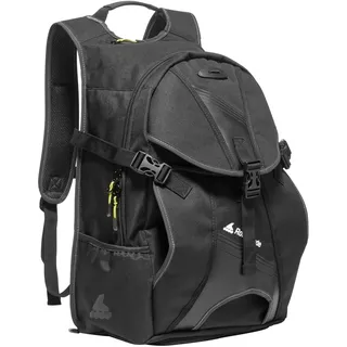 Rollerblade PRO Backpack LT 30 ECO, Rucksack für Inline Skates, Unisex, Schwarz, 30l