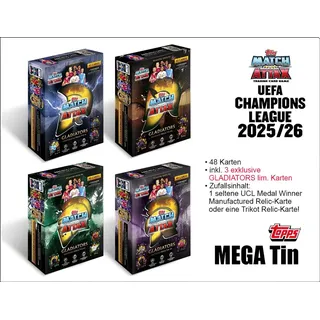 Topps Match Attax Champions League Mega Tin