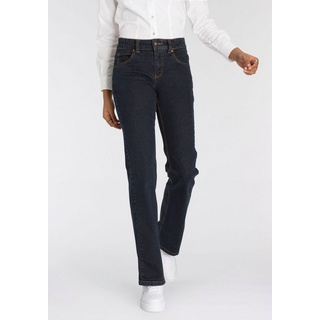 Arizona Bootcut-Jeans »Bund mit seitlichem Gummizugeinsatz«, hohe Leibhöhe, Bootcut, mit Stretch, klassischer 5-Pocket-Style, Gr. 50 - N-Gr, rinsed, , 442223-50 N-Gr