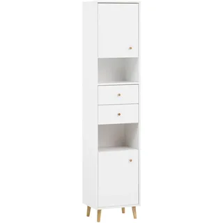 Schildmeyer Bjarne Hochschrank 40,3 x 33 x 177,5 cm Braun Holz / Metall