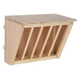 Kerbl Heuraufe mit Sitzbrett 25 x 17 x 20 cm