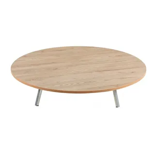 Akkaya Klapptisch Ø 70 x 70 cm Holzoptik