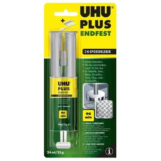 UHU Zweikomponentenkleber Plus Endfest 25 g