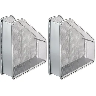 Helit H2518000 - Stehsammler „the tower network“ A4, silber