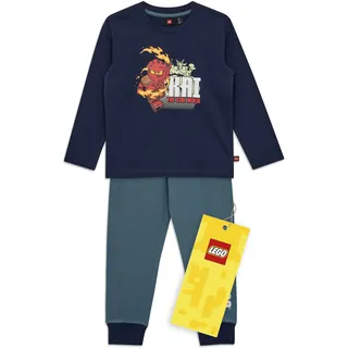 LEGO LEGO® Pyjama in Dunkelblau – LWAGAN 701 DARK NAVY (590) 134