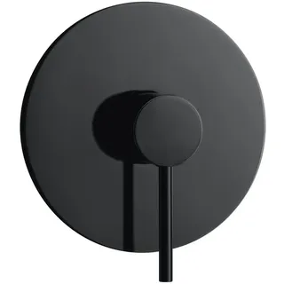 Herzbach DEEP BLACK Unterputz-Duscharmatur mit Mischer, 23.210550.1.12