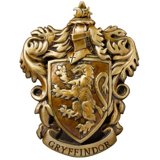 Warner The Noble Collection Gryffindor House Crest, bronze