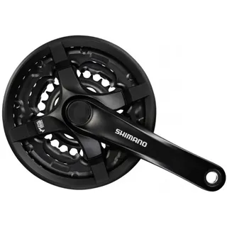 Shimano Tourney FC-TY501 Kurbelgarnitur 6-8-fach 170 mm Schwarz