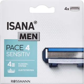 ISANA men Pace 4 Rasierklingen