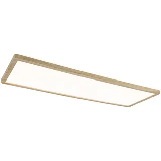 Paulmann Atria Shine Backlight LED Panel 580x200 3000K eckig 22W holzoptik 71031