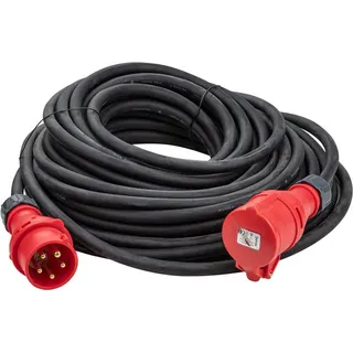 DEMA 25m Cee Verlängerungskabel H07rnf 16a 5x2,5qmm Starkstromkabel Baustromkabel