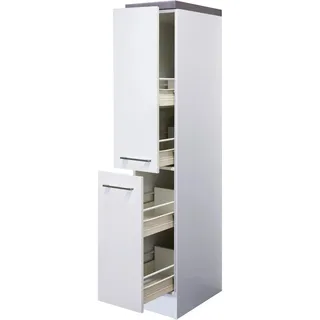 Flex-Well Apothekerschrank Kopenhagen 30 x 162 x 60 cm Weiß
