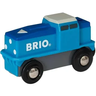 BRIO 33130 - World, Blaue Batterie Frachtlok