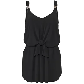 LASCANA Badekleid Damen Schwarz 50 Cup A/B