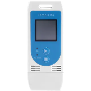 NKBSDKM TempU 03 USB Temperatur- und Feuchtigkeitsdatenlogger RH Temp Datenlogger-Recorder Feuchtigkeitsaufzeichnungsmessgerät mit 32.000 Kapazität