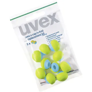 Uvex Ersatz-Gehörschutzstöpsel-Set, 5 Paar uvex x-fold Caps