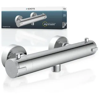Schütte London Duschthermostat mit Verbrühschutz Chrom