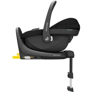 Maxi-Cosi Babyschale Pebble S inkl. Isofix-Basis FamilyFix, schwarz