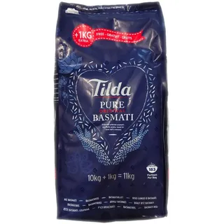 Tilda Basmati Reis, 10kg+1kg = 11kg (3,74 EUR/kg)