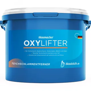 BLAUTEICH blaumacher OXYLIFTER Teichschlammentferner zur Teich Reinigung von Laub, Teich Schlamm und Ablagerungen (1 kg)