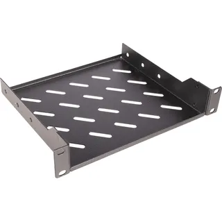 Equip Fachboden 10" 1HE, 200mm, Schwarz