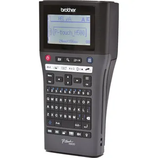 Brother P-touch H500 Beschriftungsgerät Handheld mit Display u. Tastatur