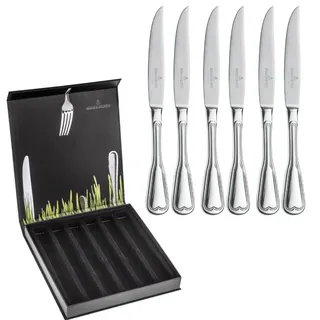 Picard & Wielpütz Steakmesser "Altfaden, im Geschenkkarton", silberfarben, B:17,6mm, Edelstahl, PICARD & WIELPÜTZ SOLINGEN, Essmesser, praktisches Steakmesser-Set
