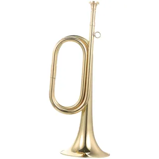 Toddmomy Kupfer Blasinstrument Bugle für Anfänger Militärisches Orchester Klassisches Trompeten horn aus Hochwertigem Material Langlebig Klarer Klang