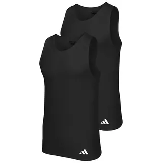 adidas Sportswear Tanktop Active Flex Cotton Ergonomic in Black | Gr.: XL