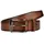 Leder 80 Braun/Orange 80