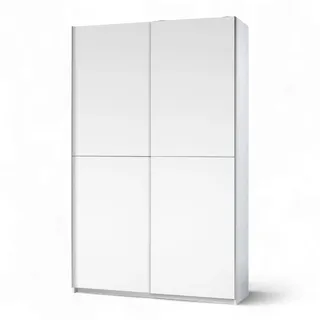 Pol-Power Fast Kleiderschrank Holzwerkstoff Dekorfolie 2 Türen 125x195x38 cm